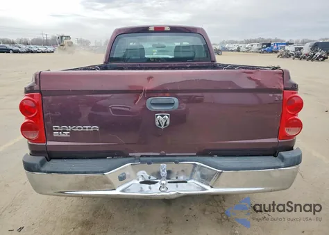 2005 Dodge Dakota Slt из США, поврежденный, VIN 1D7HE42KX5S222878